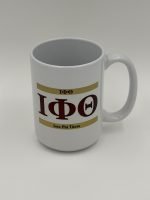 Iota Phi Theta 15 oz Coffee Cup product code is IPT300