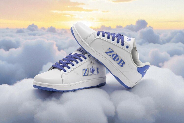 ZPB Label-Photoroom 4-Photoroom Zeta Phi Beta (ZPB) Sneaker Product Code is ZPB100 - Image 1