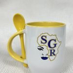 Sigma Gamma Rho 12 oz Coffee Cup product code is SGR310